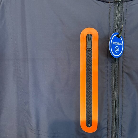 NWT RLX Ralph Lauren Thermal Tech French Navy Men's Golf 1/2 Zip Xl $168 - Picture 4 of 15